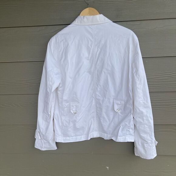 MaxMara Lycra lightweight white jacket - Picture 7 of 11